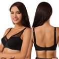 thumbnail image 4 of KOERIM Mesh Shoulder Straps Underwire Breathable Bra for Women,1Pack, 4 of 9