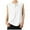 White, variant on BXINGOHAI Sleeveless Beach Shirts for Men Summer Casual Tank Top Button Down Henley T-Shirts Today Gray,XL