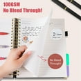 thumbnail image 6 of Misright Twin Coil Binding PU Leather Notebook 300 Pages Lined Portable, 6 of 13
