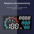 thumbnail image 3 of G11 HUD Head-Up Display GPS para coche, alarma de exceso de velocidad, velocidad de conducción, universal, color negro, 3 of 5