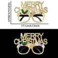 thumbnail image 6 of Shoreew 2026 LED Light Up Christmas Glasses Lighted Party Eyewear for Kids Adults Glow Light Up Photo Props for New Year Celebration, 6 of 7