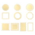 thumbnail image 1 of Shisuyan DIY Hollow-Out Paper Golden 10Pcs 4.32x4.32In, 1 of 8