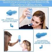 Nose Cleaner Neti Pot for Adult Nasal Wash 300 ML Netty Bottle for Nasal Flush Wash for Sinus Adult Kids
