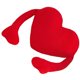 thumbnail image 3 of KAKOWELY Almohada de peluche con forma de corazón, juguete de peluche para sofá, dormitorio, decoración del hogar, 3 of 5