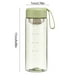 thumbnail image 3 of pstuiky Botella deportiva de 500 ml portátil a prueba de fugas ideal para fitness al aire libre en gimnasios femeninos., 3 of 6