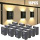 thumbnail image 2 of Lámpara Solar de 1 a 16 piezas para exteriores, luces LED impermeables IP65 para decoración de jardín, balcón, patio, calle, decoración de pared, luz de jardinería, 2 of 4