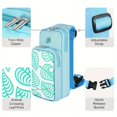 thumbnail image 4 of Travel Bag For Switch/Lite/OLED/Steam Deck, Waterproof Backpack Carrying Shoulder Chest Bag Case For SD Console Accessories green, 4 of 6