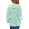 thumbnail image 3 of Bnwani Hoodies for Big Girls Long Sleeve Fleece Sweatshirt Plain Pullover, 3 of 6