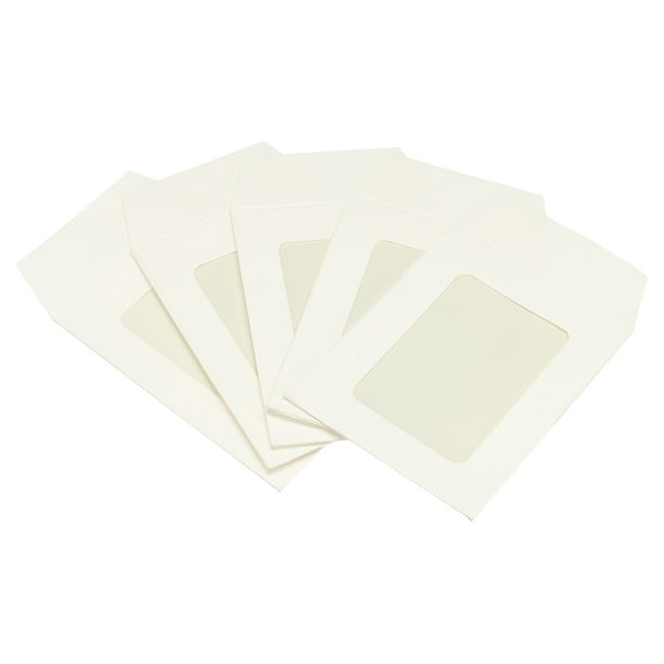 Sobres con ventana Unique Bargains 10 Paquetes 3 pulgadas blanco