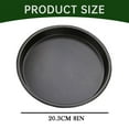 thumbnail image 3 of Walbest Non Stick Steel Round Pizza Pan Pizza Tray Bakeware Baking Tool 6/7/8/10 Inch (size Optional Included One )/ 8-Inch Pizza Baking Pan, 3 of 6