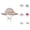 Orange, variant on Girls Lace Bucket Hat Korean Style Cute Princess Sun Cap Soft Cotton Breathable Wide Brim UV Protection Summer Hat for Toddler Kids Age 1-8 Beach Travel Outdoor Daily Wear Fashion Accessories