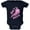 Navy, variant on Don't Be Jelly Jellyfish Pun Soft Baby One Piece Royal 9-12 M