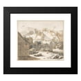 thumbnail image 2 of Gerbrand van den Eeckhout 23x20 Black Modern Framed Museum Art Print Titled - Landscape with Ruins (1650), 2 of 5