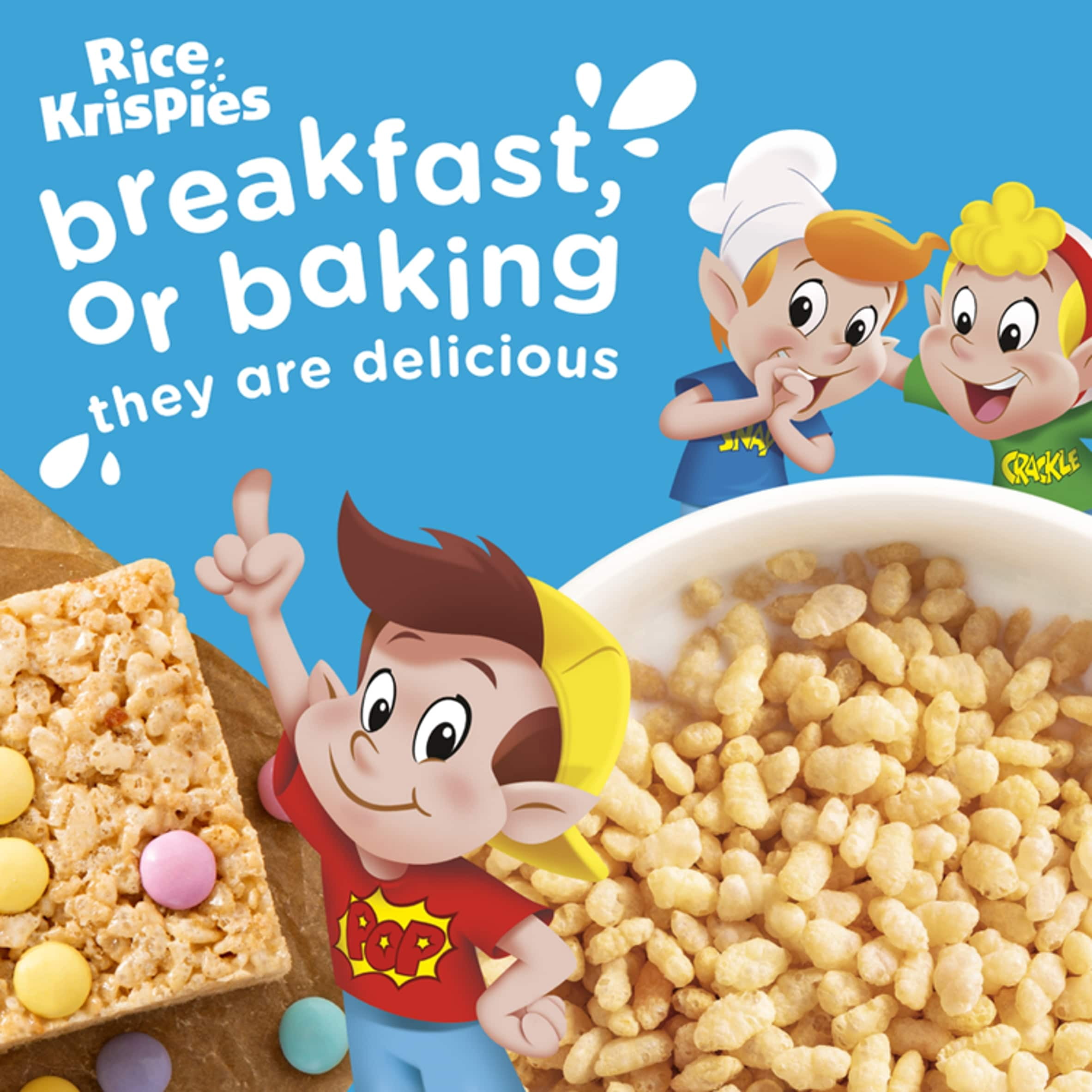 Kellogg's Rice Krispies Breakfast Cereal 660g, Imported from Britain
