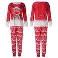 thumbnail image 3 of Pijamas de Navidad Para Mujeres de La Familia Mamá Impreso Top + Pantalones Conjunto de Navidad A Juego Odeerbi ODB188226, 3 of 9