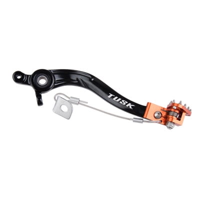 Aluminum Brake Pedal Orange Tip for KTM 250 EXC-F 2017-2018