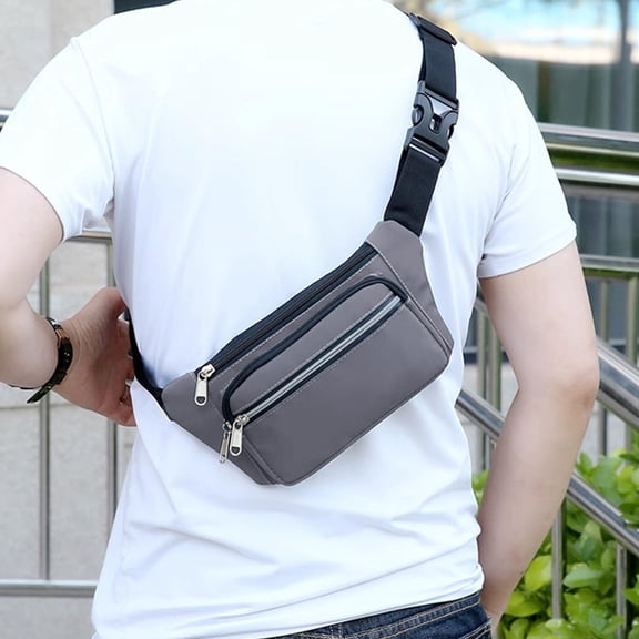 GASTROPOD Work Waist Pack,Men’S Belt Bag,Nylon Cloth Fanny Pack,Outdoor Sports Phone Pouch,Lightweight Travel Wallet,Casual Crossbody Essentials Carrier Holiday Gifts Fanny Pack for Men