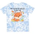 thumbnail image 3 of Inktastic My Aunt and Uncle Love Me Little Fox Boys or Girls Toddler T-Shirt, 3 of 5