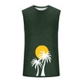 thumbnail image 3 of Jyeity Mens Tank Tops Crew, Neck Sporty Tank Tops Print Casual Breathable Tank Top, 3 of 5