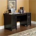 thumbnail image 2 of Bowery Hill Engineered Wood 2-Drawers Computer Desk in Estate Black, 2 of 6