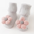 thumbnail image 2 of fatyb Baby Non-slip Socks Newborn Boys Girls Crew Cute Socks Infant Kids Soft Comfy Socks for Walking, 2 of 3