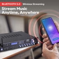 thumbnail image 4 of Amplificador de potencia de audio doméstico Bluetooth Pyle PWMA3003BT.NEW, 4 of 6