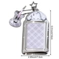 thumbnail image 6 of Photocard Holder, Clear PC Holder with Guitar Photocard Keychain, Cute Cat Rabbit Photocards Holder for Bus Card Photo Protector, 6 of 7