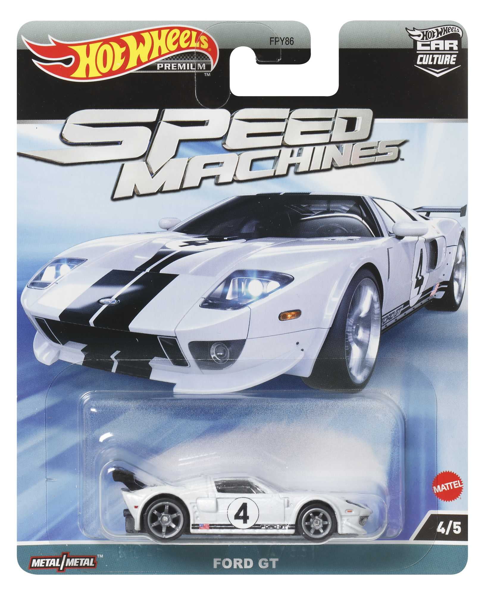 Amazon.com: Hot Wheels Ford GT, Speed Machines Car Culture 4