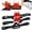 Black, variant on Wood Planer Woodworking Hand Planing Tool with Adjustable High Speed Steel Blade, Red, 207mm-240mm