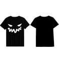thumbnail image 5 of FEDPOP Boys Glow in the Dark Halloween T Shirts Kids Cotton Graphic Tees Pumpkin Top Clothing Size 5T, 5 of 5