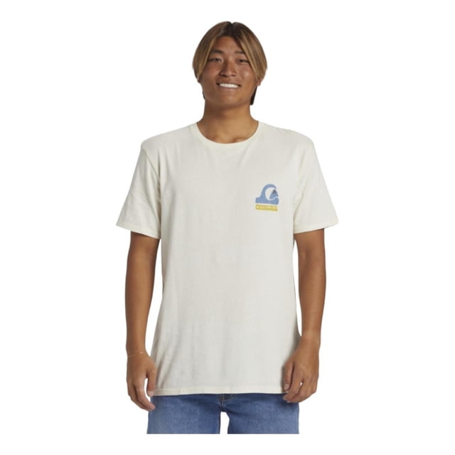 Playera Quiksilver Andy Y Andy Para Hombre Color Blanco Modelo AQYZT09260WBK0