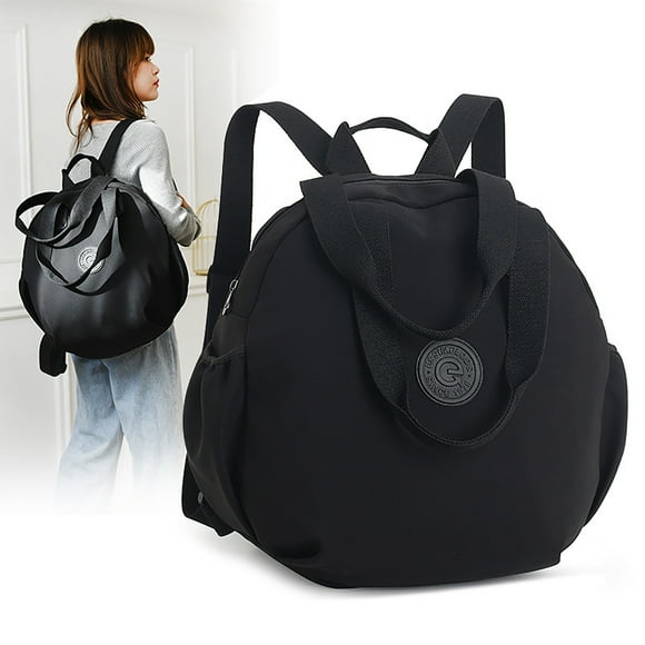 Apmemiss Clearance Casual Daypack Backpacks School Bag College Backpack Lightweight Travel Daypack Large Bookbags for Teens Girls Women High School Middle School Students Black
