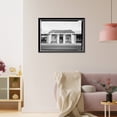 thumbnail image 3 of Historic Framed Print, Garage Block Building, 6033 Paseo Delicias, Rancho Santa Fe, San Diego County, CA, 17-7/8" x 21-7/8", 3 of 9