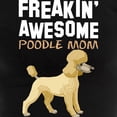 thumbnail image 3 of CafePress - Freaking Awesome Poodle Mom Pajamas - Women's Short Sleeve Print T-Shirt and Pants Dark Cotton Pajama Set, 3 of 7