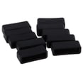 thumbnail image 1 of Xuanheng 2x 10pcs Silicone Rubber Keeper Holder Hoop Loop Retainer 24mm - Black, 0.94 X 0.24 Inch, 1 of 8