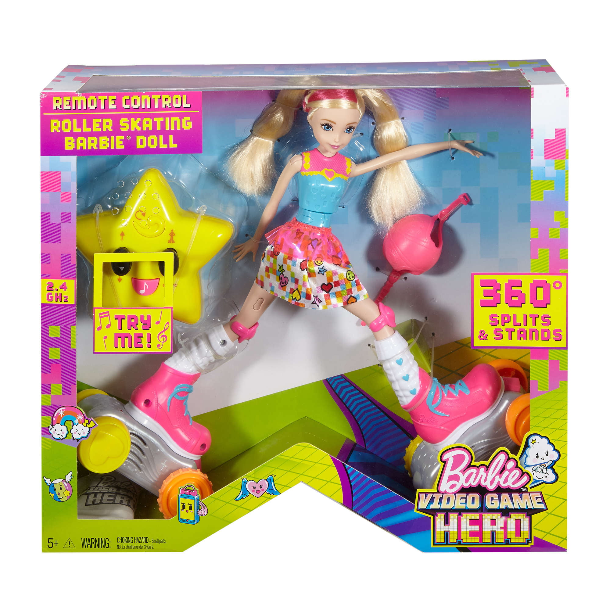 barbie roller skates doll
