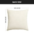 thumbnail image 5 of HAPPINESS Spring Summer Pillow Covers 18x18 inches, Farmhouse Flower Print Decorative Throw Pillow Covers 4 Piece Set, Cotton Linen Sofa Cushion Cover, Garden Patio Home Decor, 5 of 7