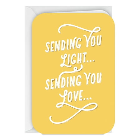 Hallmark Thinking of You Card (Sending You Light, Love and Prayers)