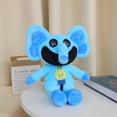 thumbnail image 3 of Peluche Série Animaux Souriants Terrifiants Éléphant Bleu 30cm, 3 of 5