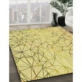 thumbnail image 2 of Ahgly Company Indoor Rectangle Patterned Sun Yellow Area Rugs, 3' x 5', 2 of 6