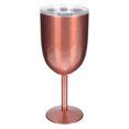 thumbnail image 1 of Miangastore Glass Cups Rose Gold Stylish Design Cold Retention for Weddings 1Pack, 1 of 8
