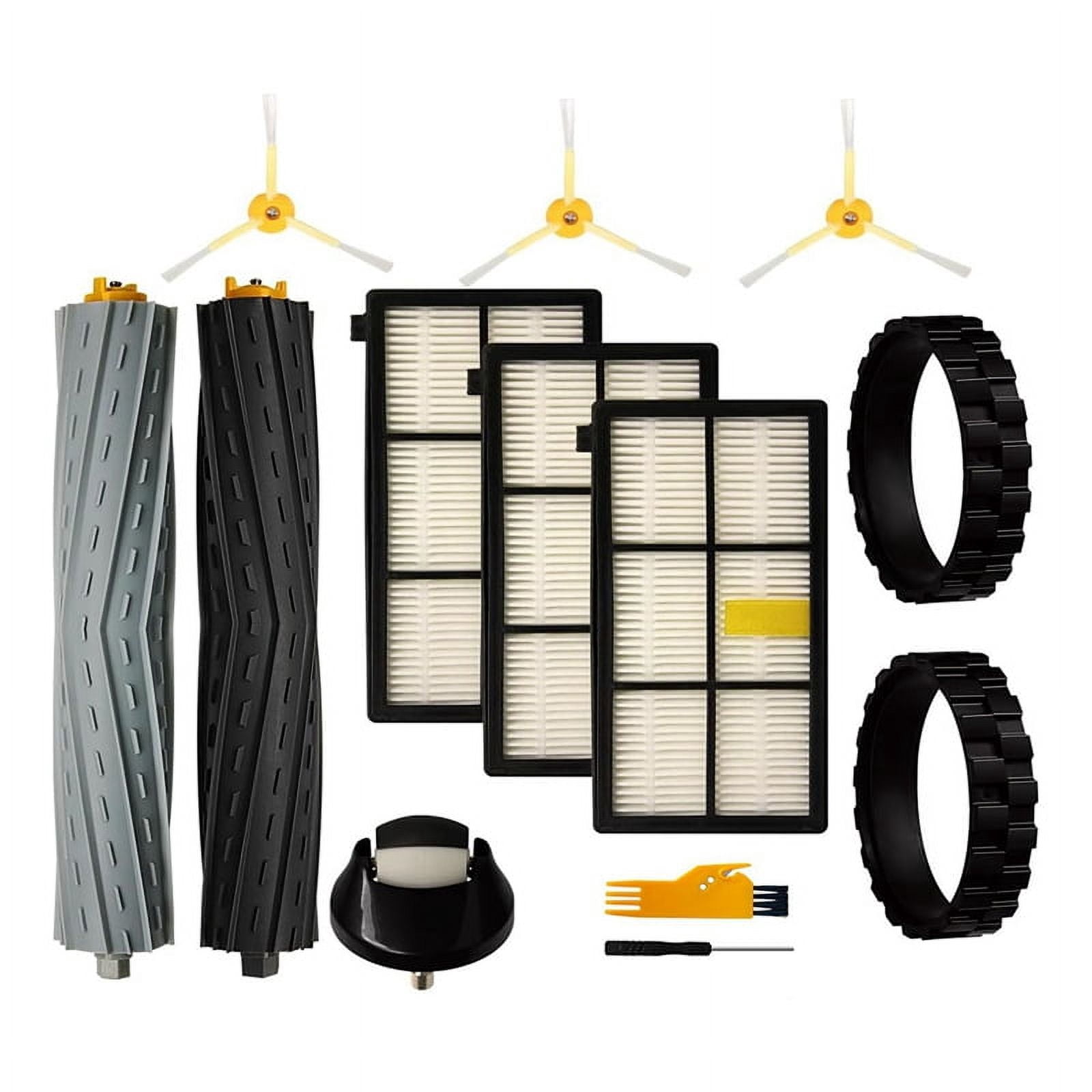 Lot de 12 filtres HEPA pour aspirateurs robots Roomba séries 800 900 860 870 871 880 960 980