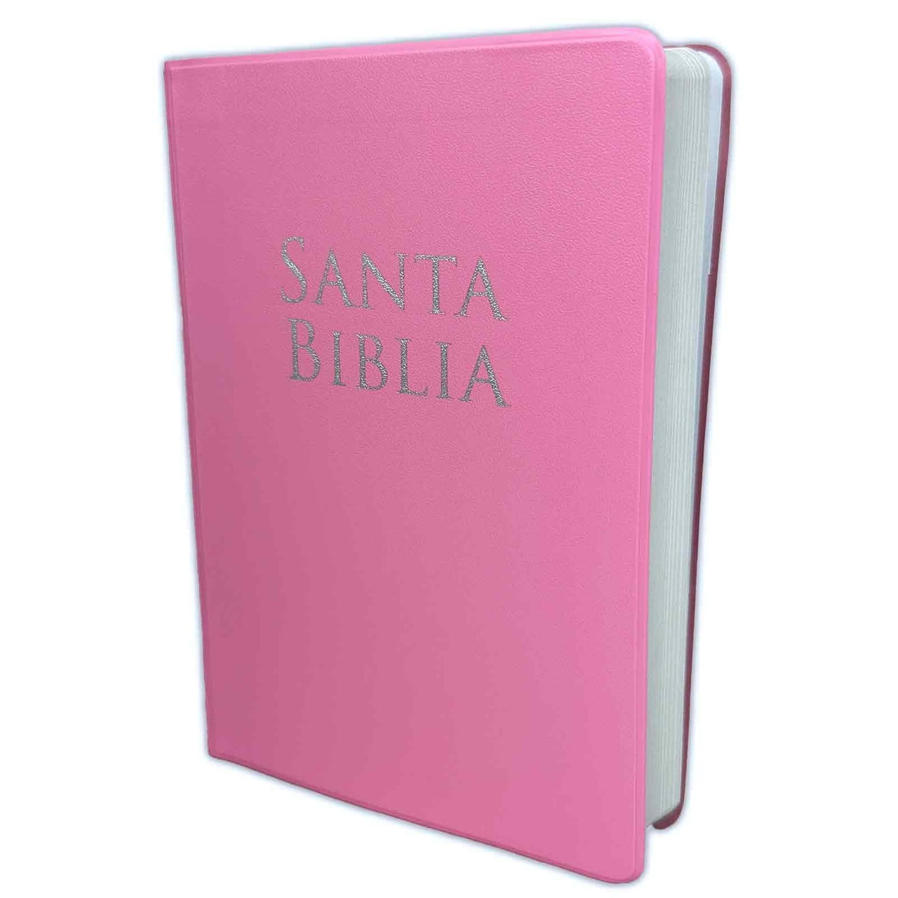 Biblia RVR 1960 Letra Grande Tamao Manual Vinilo Rosa