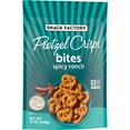 Snack Factory Pretzel Crisps Bites, Spicy Ranch Pretzels, 12 oz