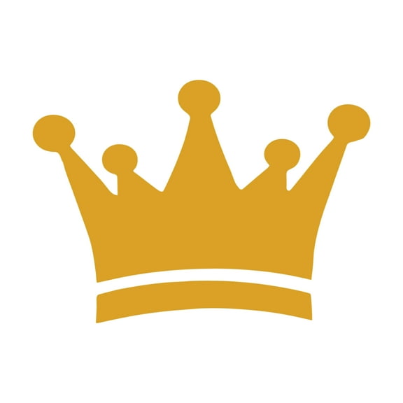 Unique Bargains Reflective Bumper Decal Reflective Yellow Square crown-style Reflective Car Sticker Personalized Decoration Vehicle Body or Door or Window