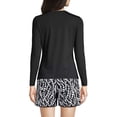 thumbnail image 2 of Lands' End Women's Petite SunShade UPF 50 Long Sleeve Rash Guard Swim Tee, 2 of 4