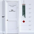 thumbnail image 4 of Woodstock Wind Chimes Encore® Collection, Chimes of Neptune, 54'' Green Wind Chime DCE54, 4 of 7