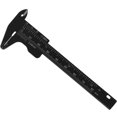 thumbnail image 1 of FRCOLOR small calipers tools Positioning Caliper Eyebrow Measuring Ruler Measuring Caliper Plastic Eyebrow Caliper,4.17"X1.73"X0.2", 1 of 4