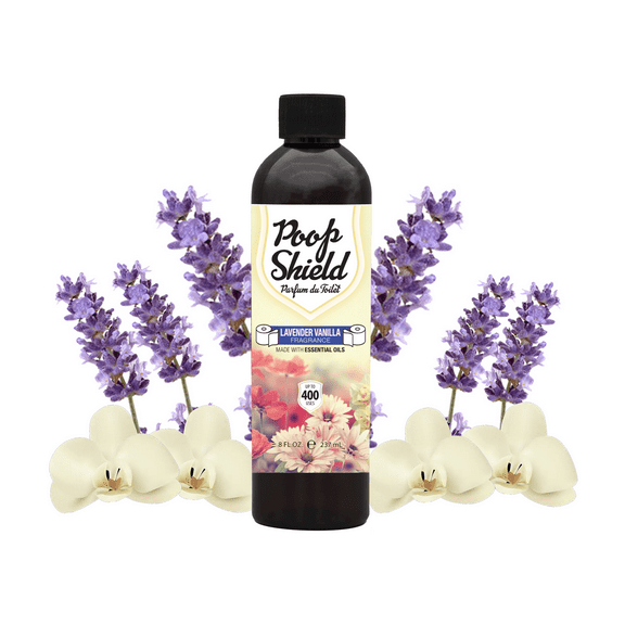 Poo Shield Toilet Spray 8 FL. OZ. Lavender Vanilla Fragrance