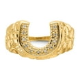 thumbnail image 4 of 14K Yellow Gold Ring Band Themed 1.5 to 14 mm (tapered), Size 6, 4 of 5